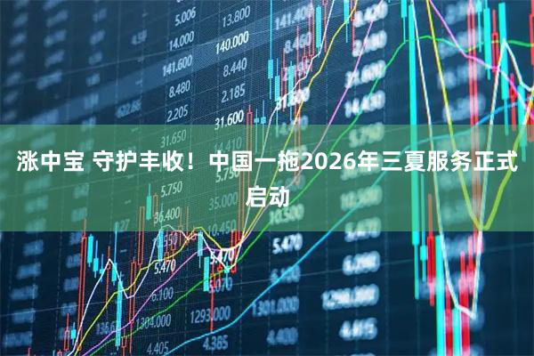 涨中宝 守护丰收！中国一拖2026年三夏服务正式启动